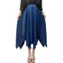 Asymetric Crinkle Skirts - SK1505